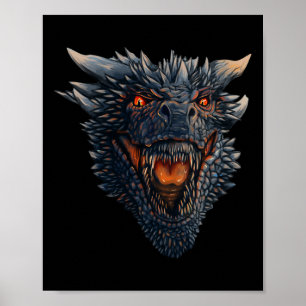 Dragon ska skjuta eld mot sina fiender poster