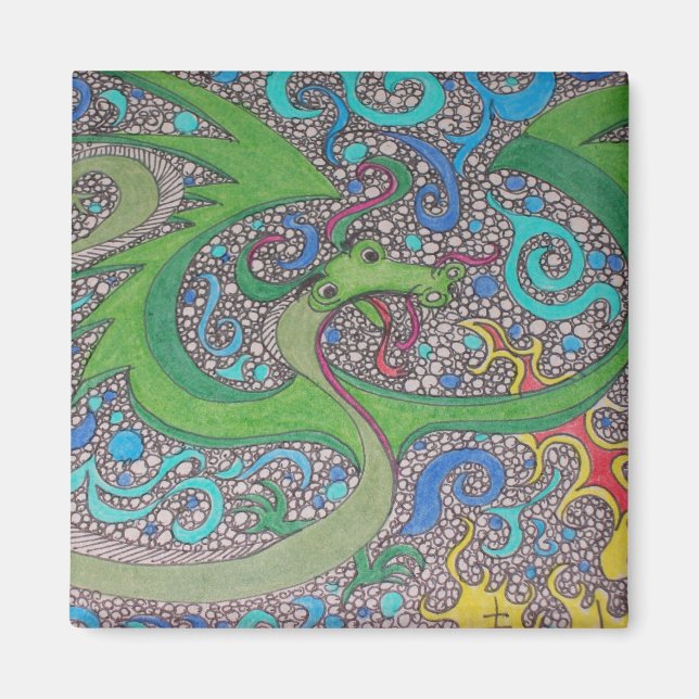 Dragon Skin Magnet (Framsidan)