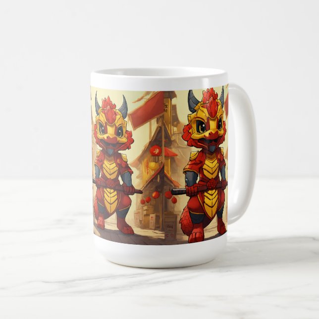 Dragon Skull Mugg (Framsida höger)