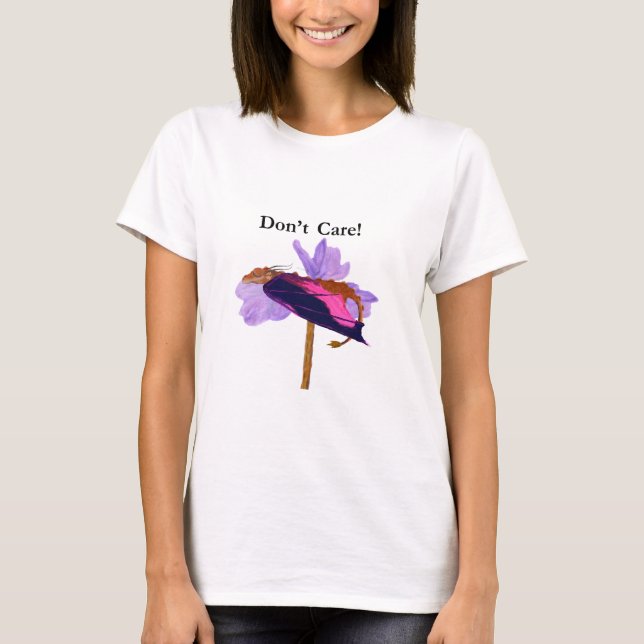 Dragon Sleeping Tee Shirt (Framsida)