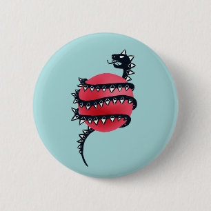 Dragon Snake Goth Knapp