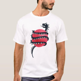 Dragon Snake Goth T Shirt