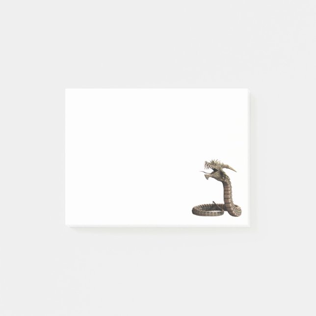 Dragon Snake Post-it Block (Framsida)