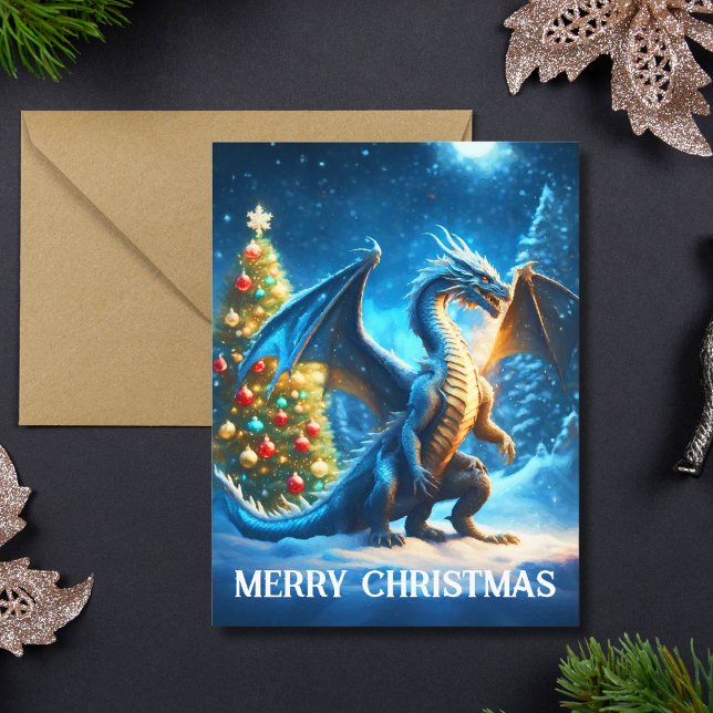 Dragon SoutGod jul Kort (Skapare uppladdad)