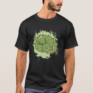 Dragon sover söt Fantasy Animal T Shirt
