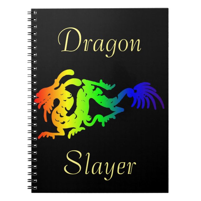 Dragon Spiral bärbar dator Anteckningsbok (Framsidan)