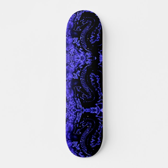 Dragon Spirit Inslag Zero Anpassningsbar Pro Park  Skateboard Bräda 20 Cm (Framsida)