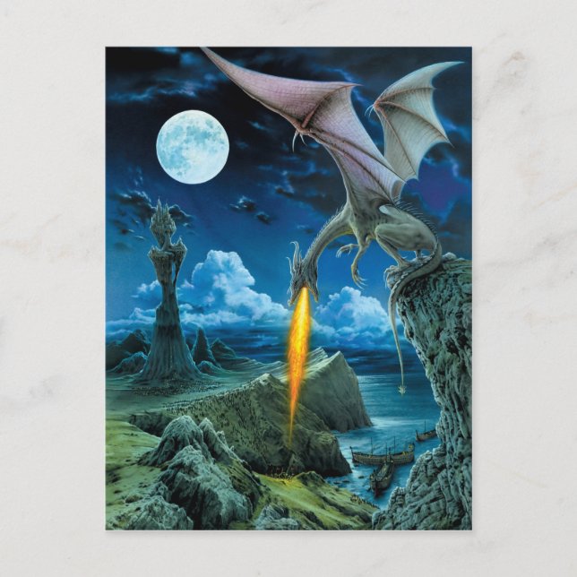 Dragon Spit-vykort Vykort (Framsida)