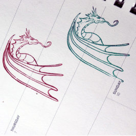 Dragon Stämpel