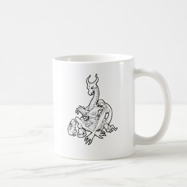 Dragon Storytime Kaffemugg (Höger)