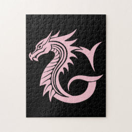 Dragon Styled Letter G, Dragon Alphabet, Monogram Pussel