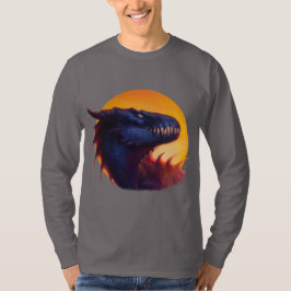 Dragon Sunset 3 T Shirt