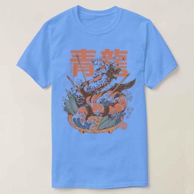 Dragon Sushi T Shirt (Design framsida)
