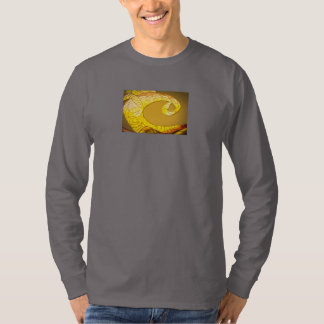 dragon svan guld färg T-Shirt