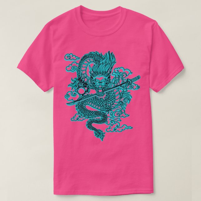 Dragon Sword T Shirt (Design framsida)