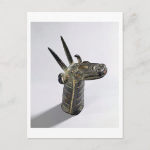 Dragon, symbol för guden Marduk, Late Assyrian Pe Vykort