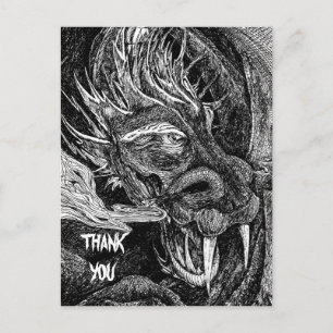 Dragon 'Tack' vykort