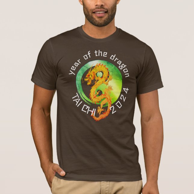 DRAGON TAI CHI T SHIRT (Framsida)