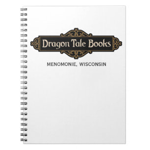 Dragon Tale Bokar Sign Anteckningsbok