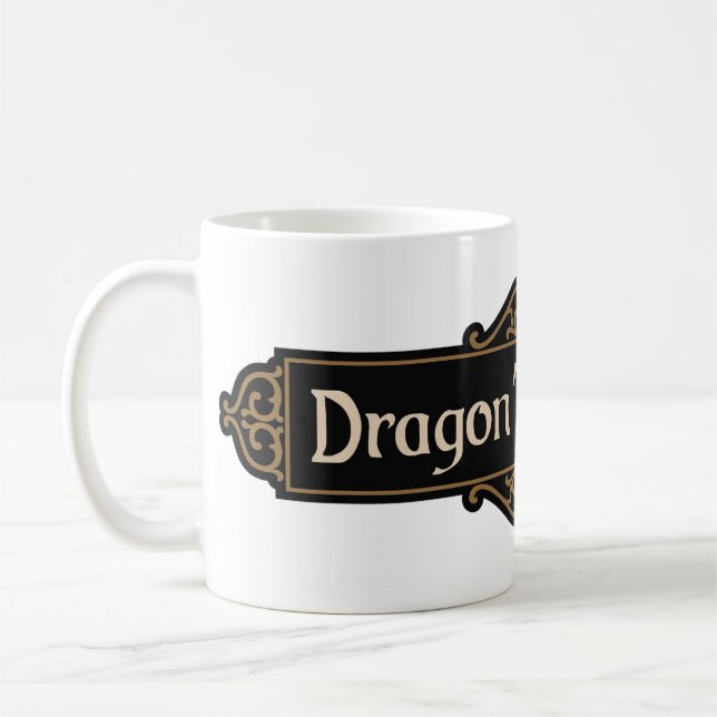 Dragon Tale Bokar Sign Kaffemugg (Vänster)