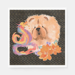 DRAGON-TALEZ Chow Year of the Dragon Pappersservett