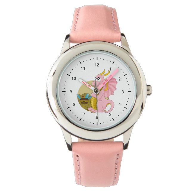 Dragon tecknad watch armbandsur (Framsida)