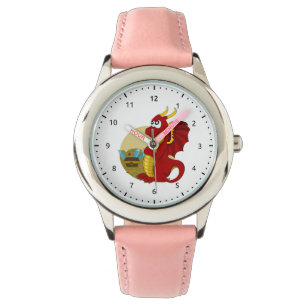 Dragon tecknad watch armbandsur