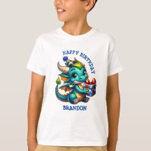 Dragon Thned Personlig Birthday Boy