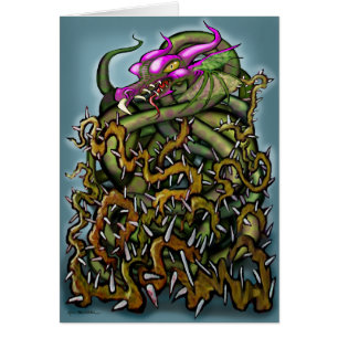 Dragon Thorns Hälsningskort