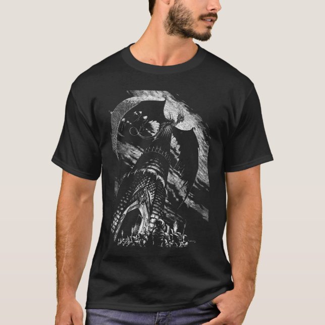 DRAGON TORN TEE SHIRT (Framsida)