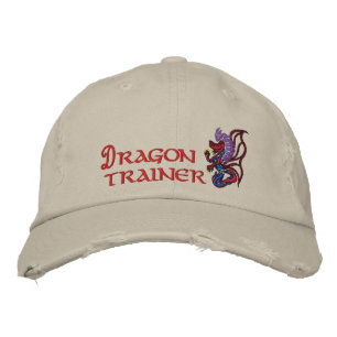Dragon träniner broderad keps