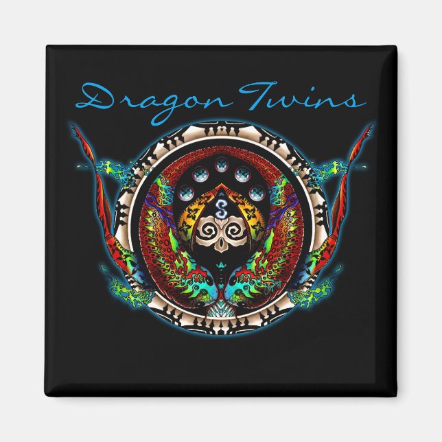 Dragon Twillingars Magnet (Framsidan)