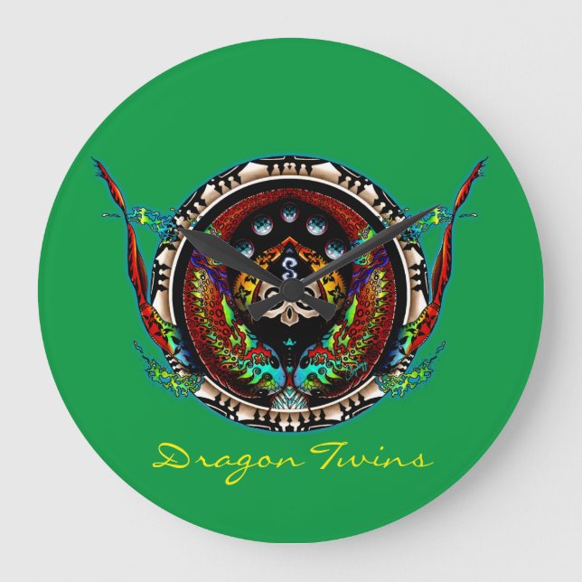 Dragon Twillingars Stor Klocka (Framsida)