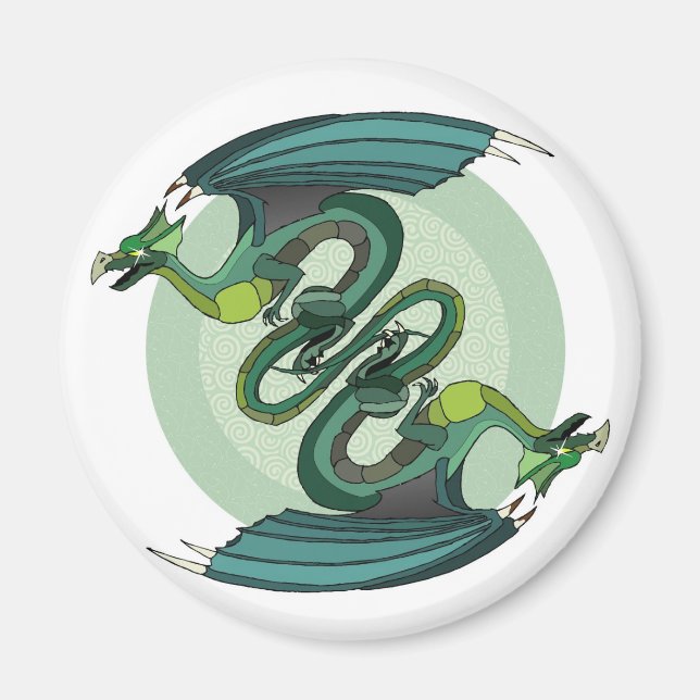 Dragon Twist Magnet (Framsidan)