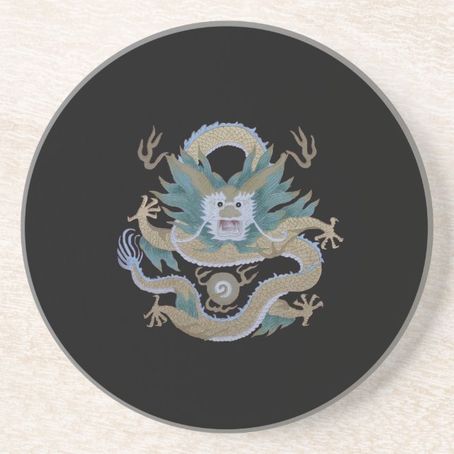 Dragon Underlägg Sandsten (Framsidan)