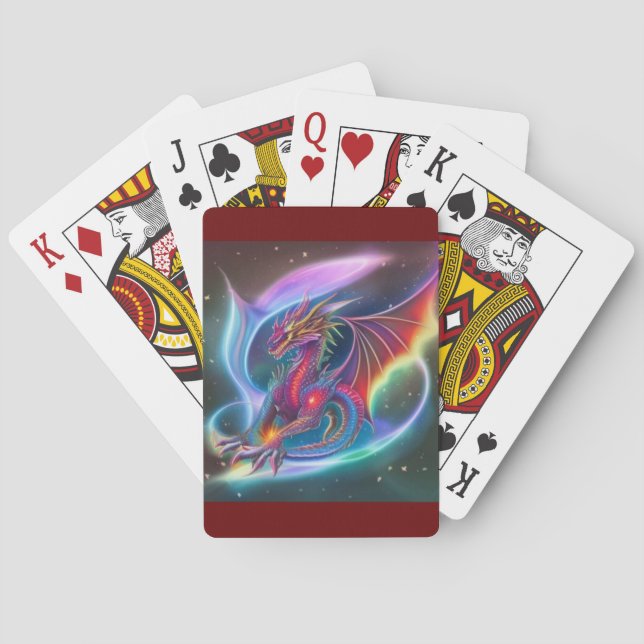 Dragon Uppspelningskort Casinokort (Baksidan)