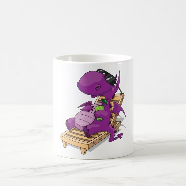 Dragon Vacation Mugg (Skapare uppladdad)
