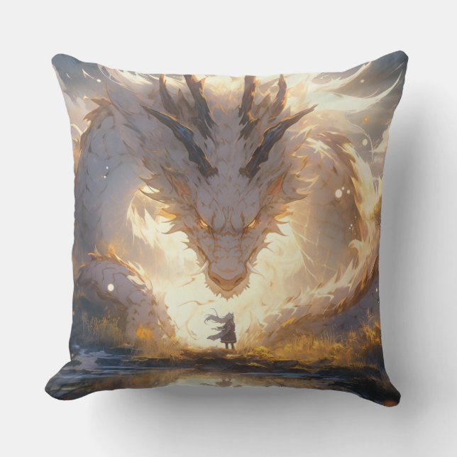 Dragon väktare kudde (Framsida)