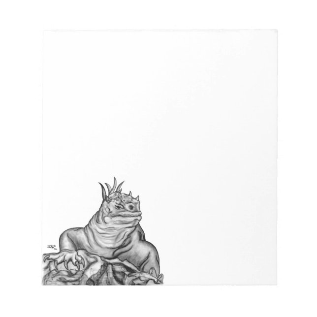 Dragon vid Sten Anteckningsblock (Framsida)