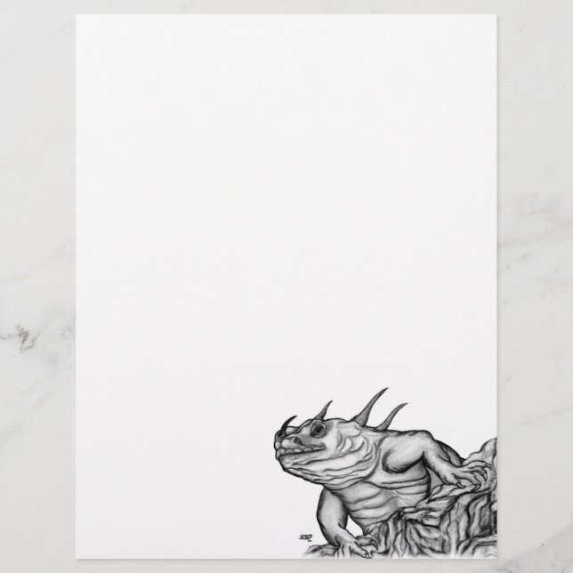 Dragon vid Sten Brevhuvud (Framsida)