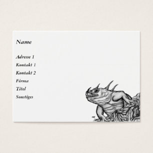 Dragon vid Sten Visitkort