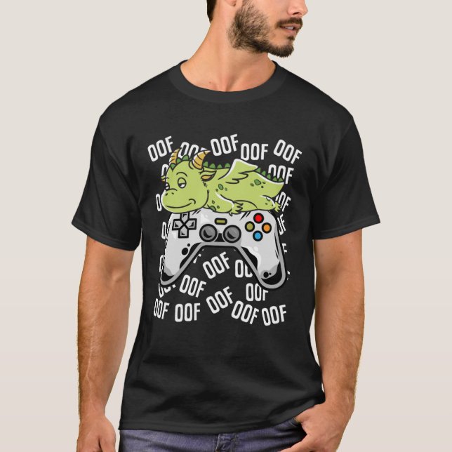 Dragon Video Game Noob från Kids Boys Girls T Shirt (Framsida)