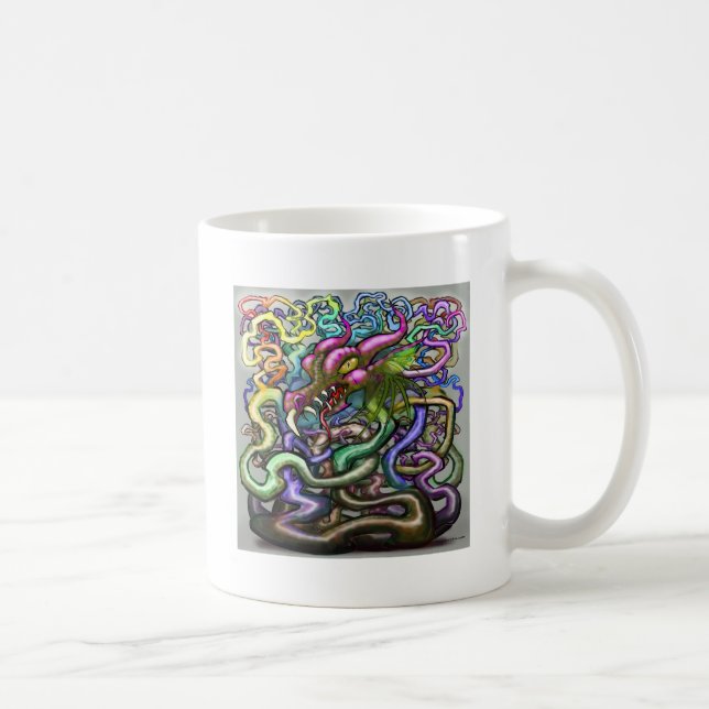 Dragon Vines Kaffemugg (Höger)