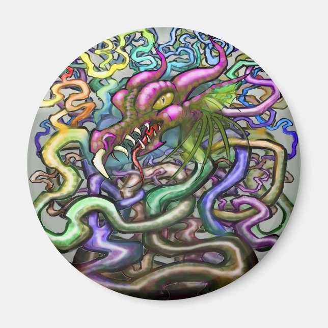Dragon Vines Magnet (Framsidan)