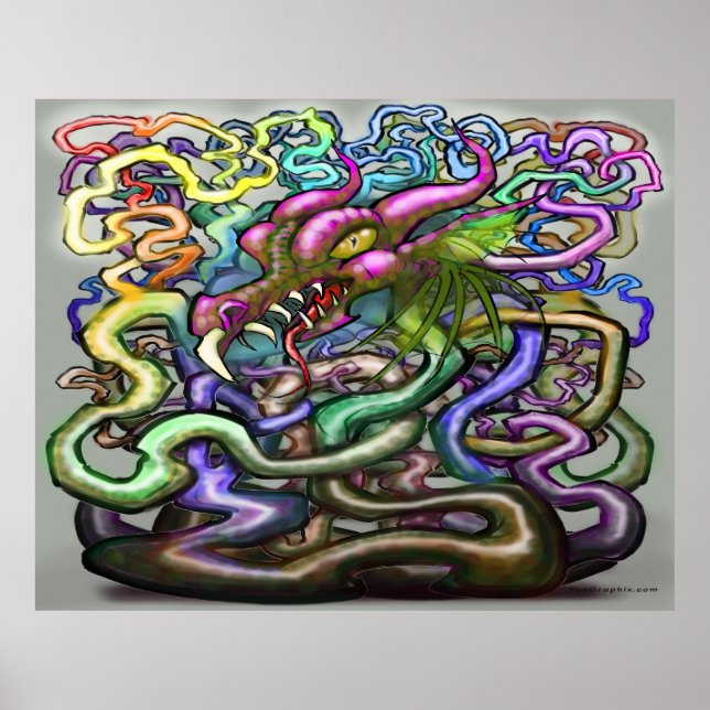 Dragon Vines Poster (Framsidan)