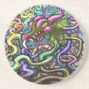 Dragon Vines Underlägg Sandsten