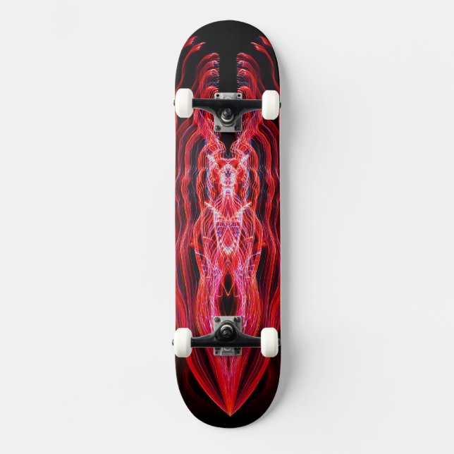 Dragon Vingar Skateboard Design (Framsida)