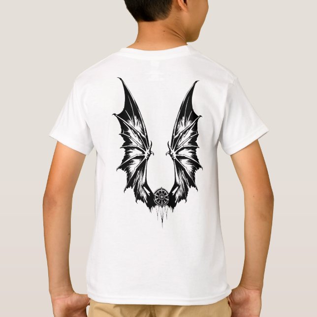 Dragon vingar t shirt (Baksida)