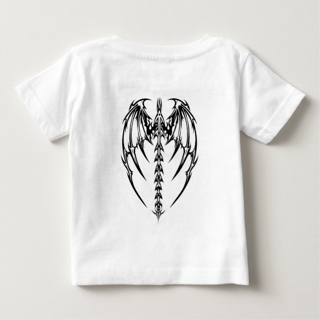 Dragon vingar t shirt (Baksida)