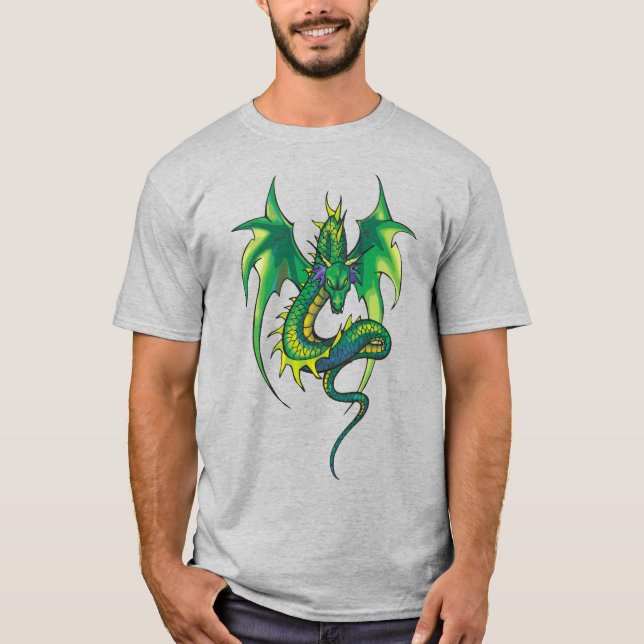 Dragon Vingar T Shirt (Framsida)